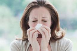 درمان آلرژی فصلی با طب سوزنی allergy treatment